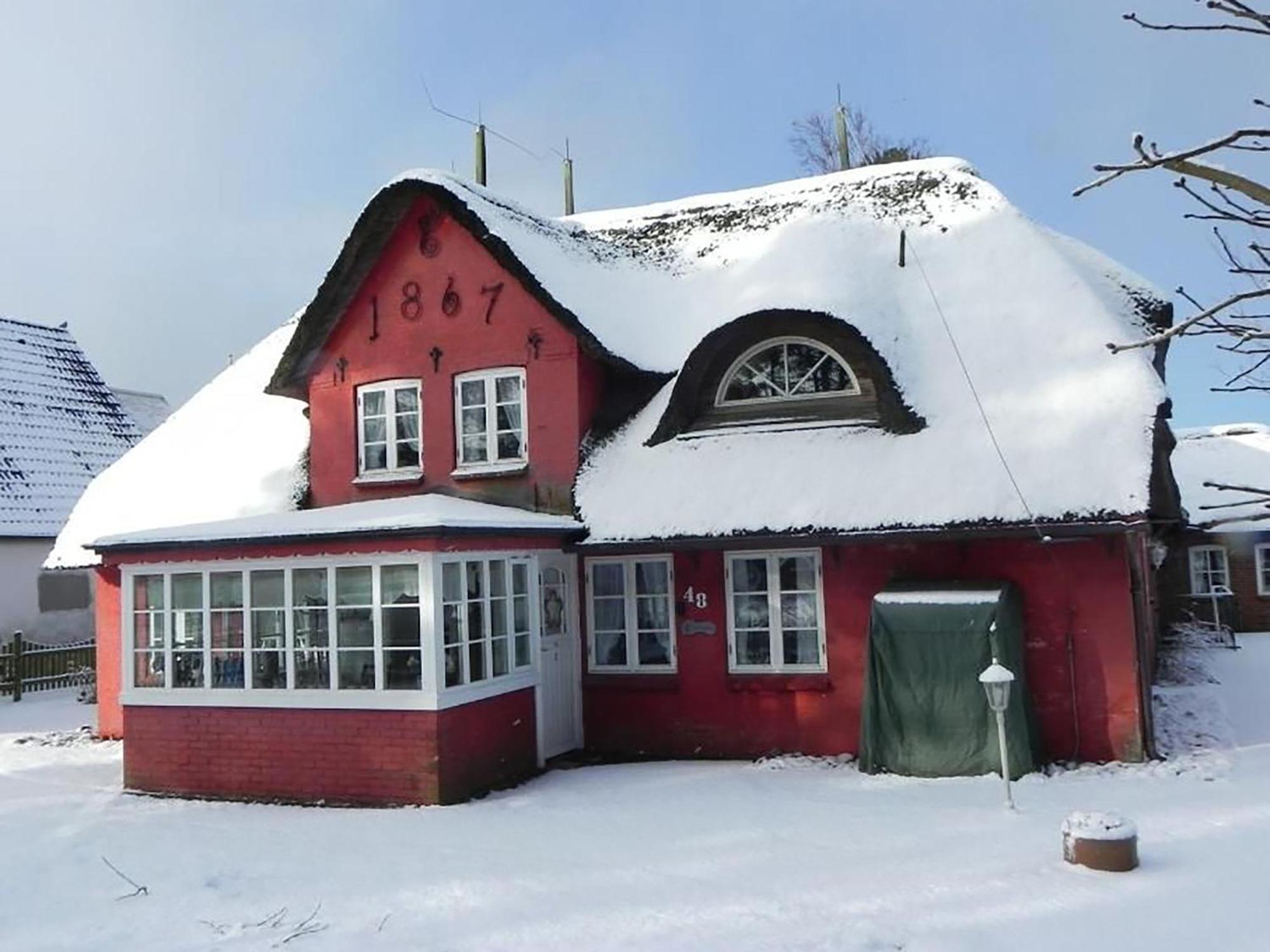 Hues Sanskiin Ferienwohnung *Driiwholt* Suddorf Esterno foto