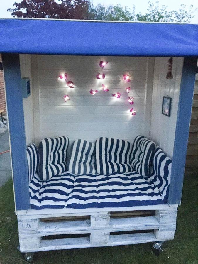 Hues Sanskiin Ferienwohnung *Driiwholt* Suddorf Esterno foto